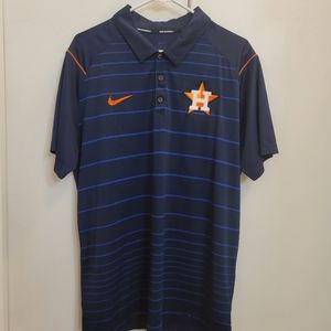 MENS HOUSTON ASTROS NIKE POLO SHIRT